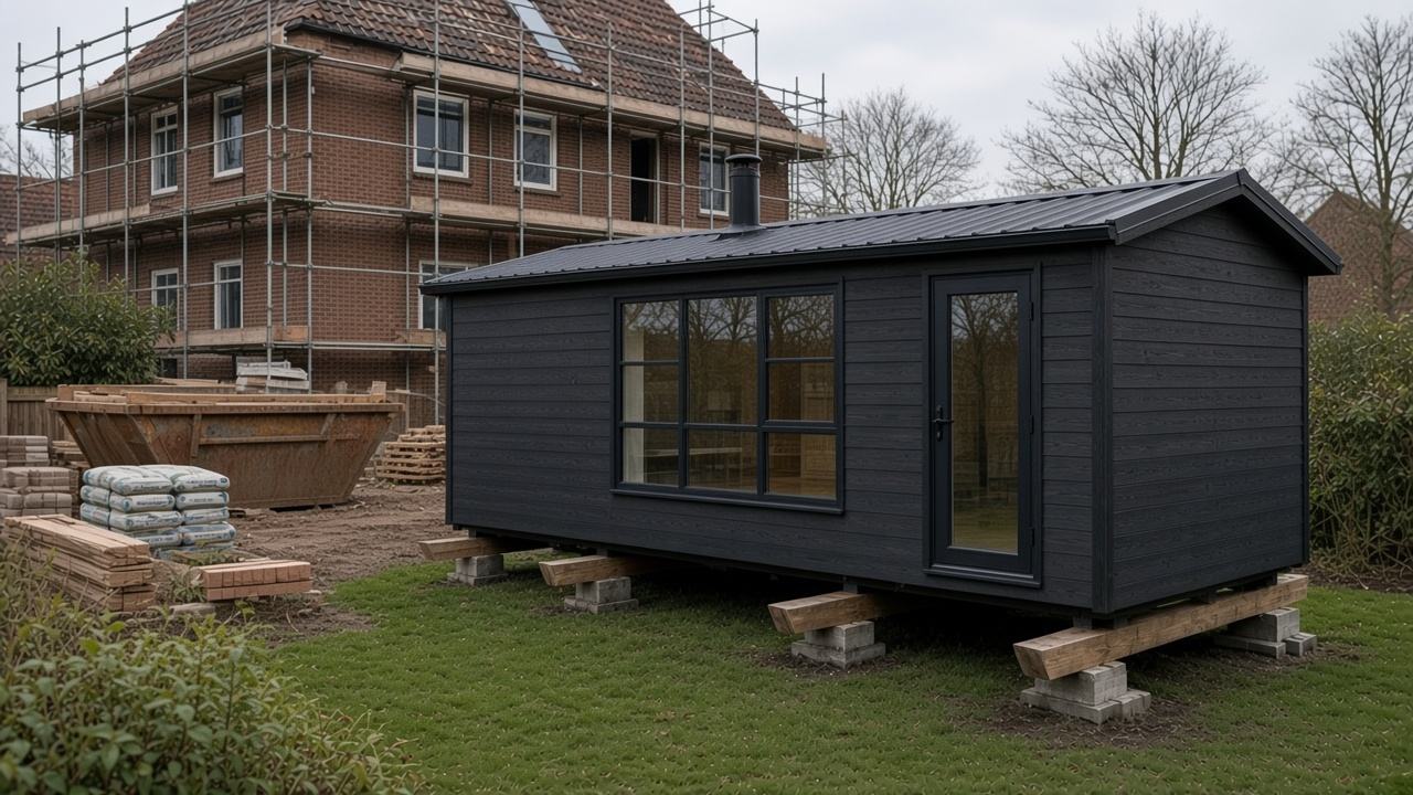 Woonunit huren tijdens verbouwing (impressie)